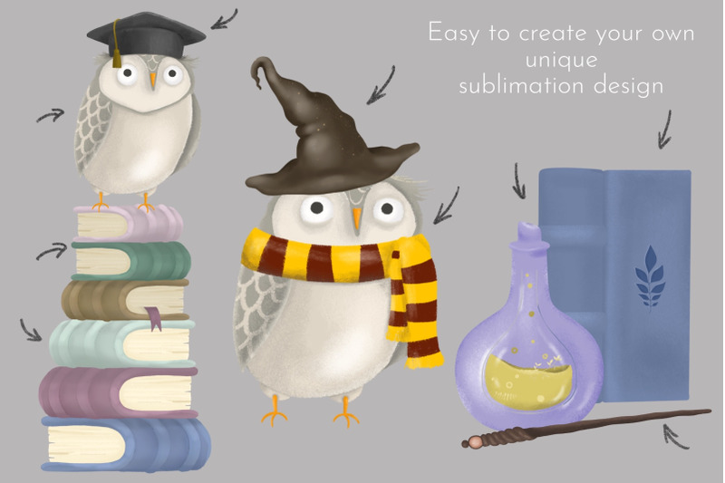 wizard-school-magic-owls-clipart-mystery-witchy-things