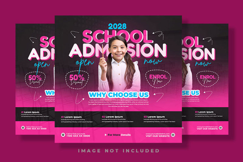 school-admission-pinkish-social-media-post