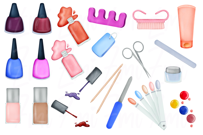 nail-art-clipart-illustration