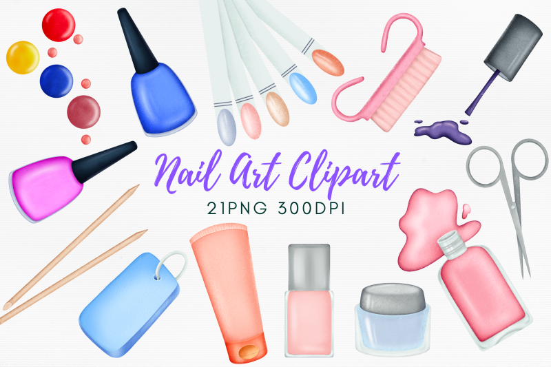 nail-art-clipart-illustration