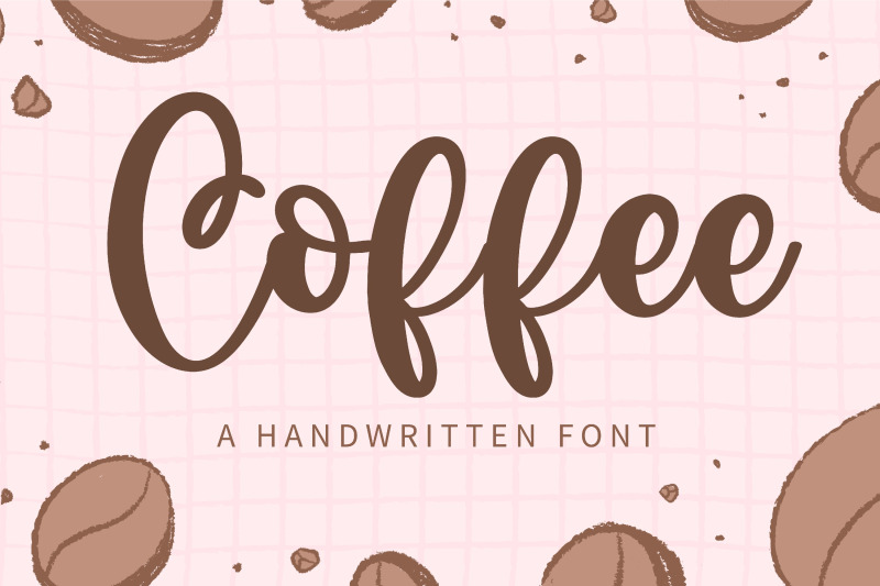 coffee-a-cute-handwrirtten-font