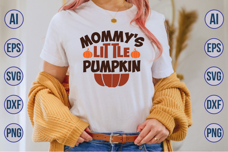 mommy-039-s-little-pumpkin-svg