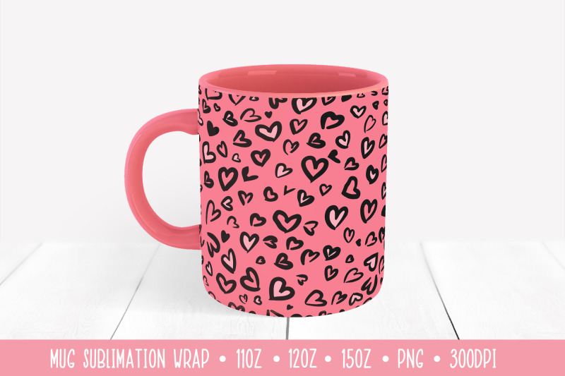 hearts-leopard-mug-sublimation-design-pink-mug-wrap