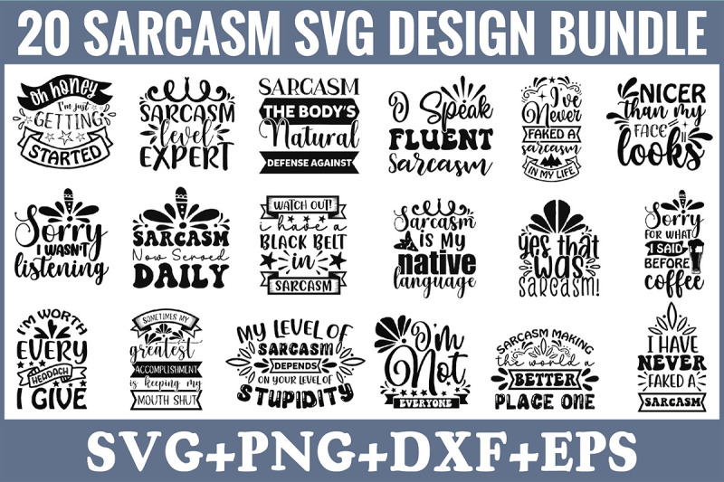 sarcasm-svg-design-bundle