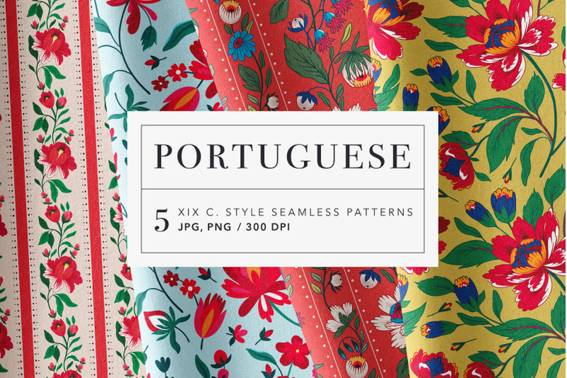 portuguese-traditional-patterns-set-nbsp-xix-century-style-patterns