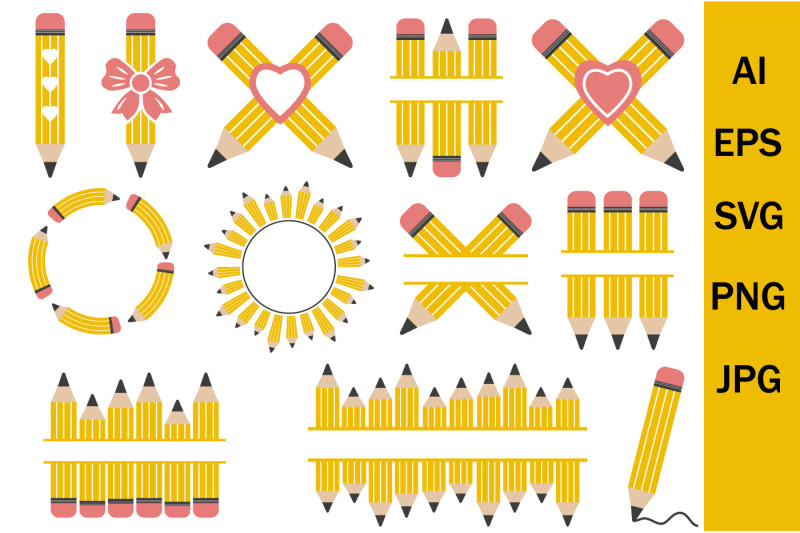 set-of-pencils-svg-monogram-back-to-school-clipart