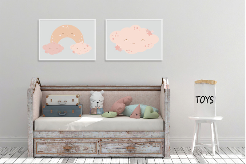 boho-nursery-clipart-set-baby-wall-dcor