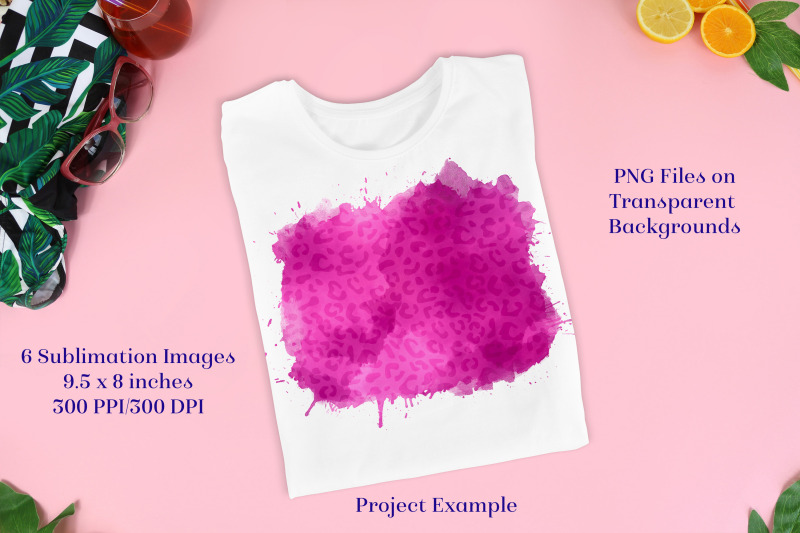 sublimation-png-designs-pink-leopard-print-set-1