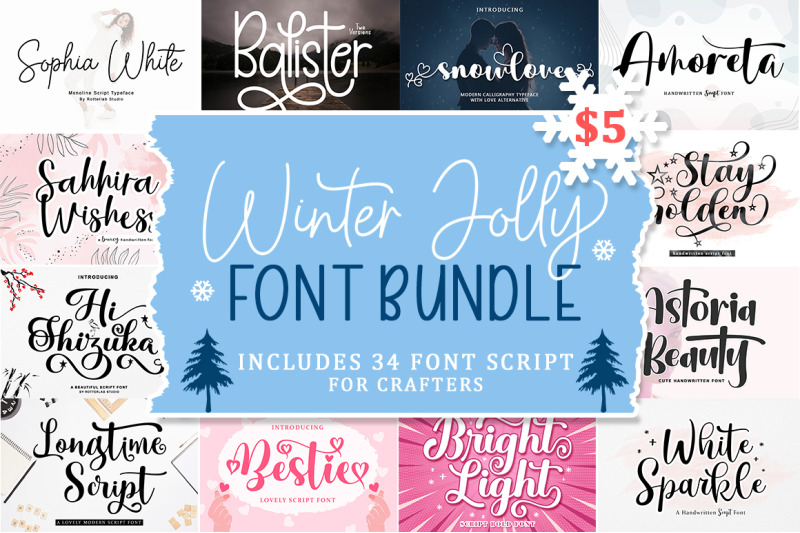 winter-jolly-font-bundle