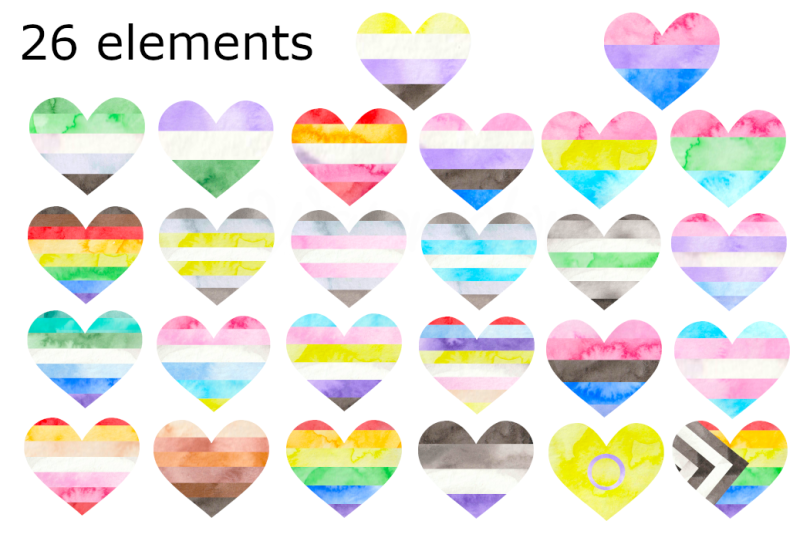 pride-hearts-watercolor-clipart