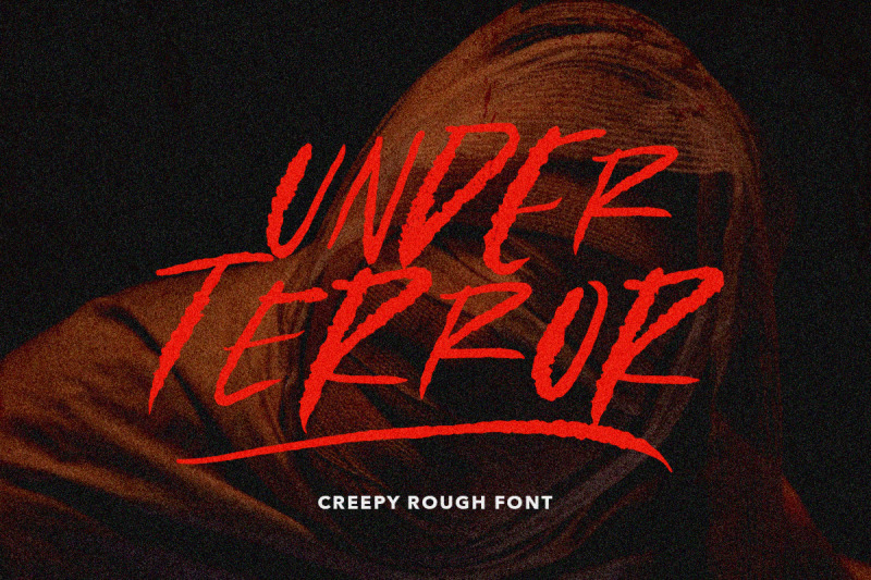 under-terror-creepy-rough-font