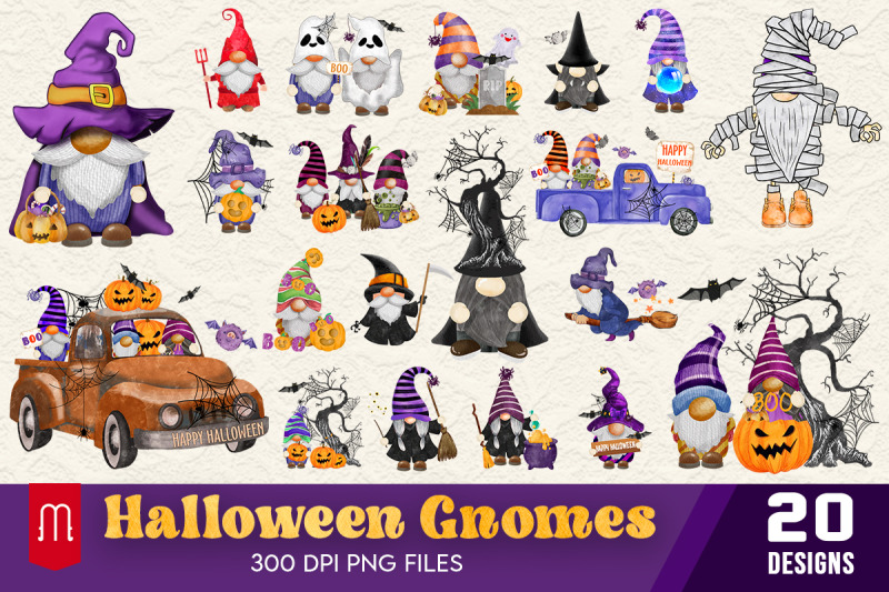 halloween-gnomes-sublimation-bundle