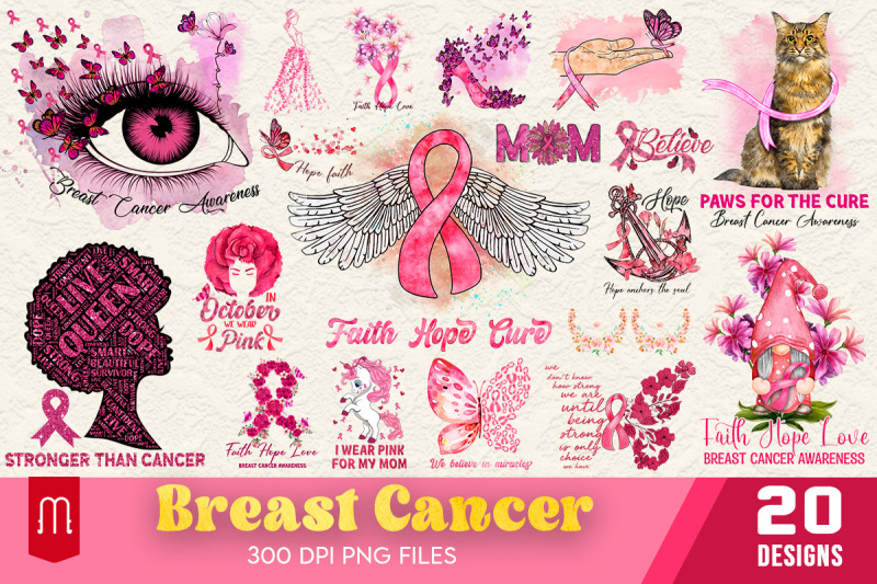 breast-cancer-t-shirt-sublimation-bundle