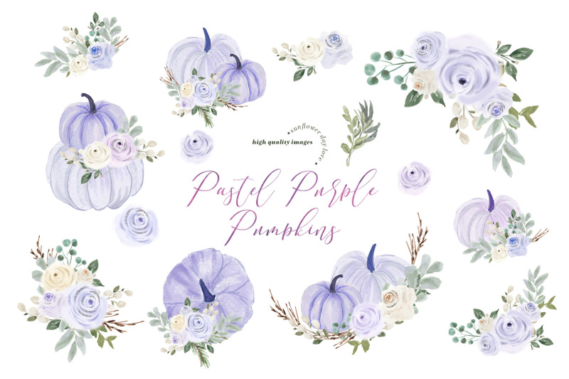 pastel-purple-pumpkin-clipart-pastel-purple-flowers