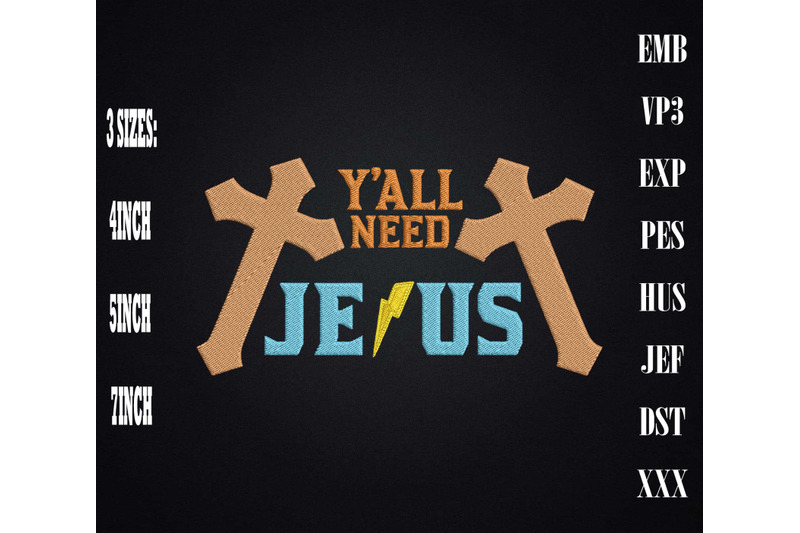 y-039-all-need-jesus-faith-god-embroidery-for-jesus-christ-lover