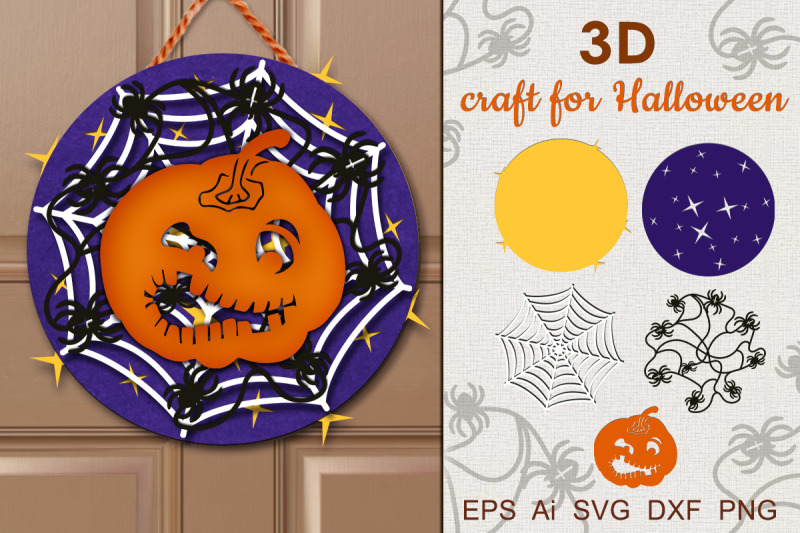 3d-craft-for-halloween-paper-laser-cut-svg