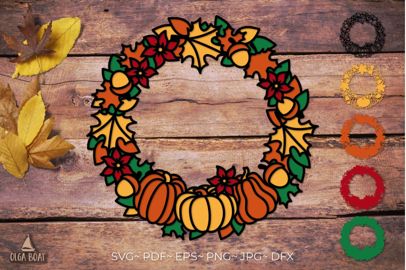 3d-fall-wreath-svg-autumn-round-sign-template