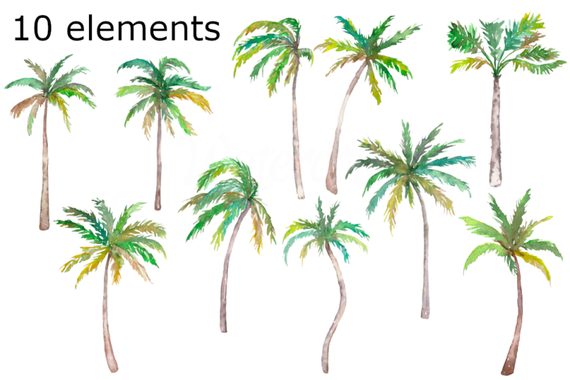 palm-trees-watercolor-clipart