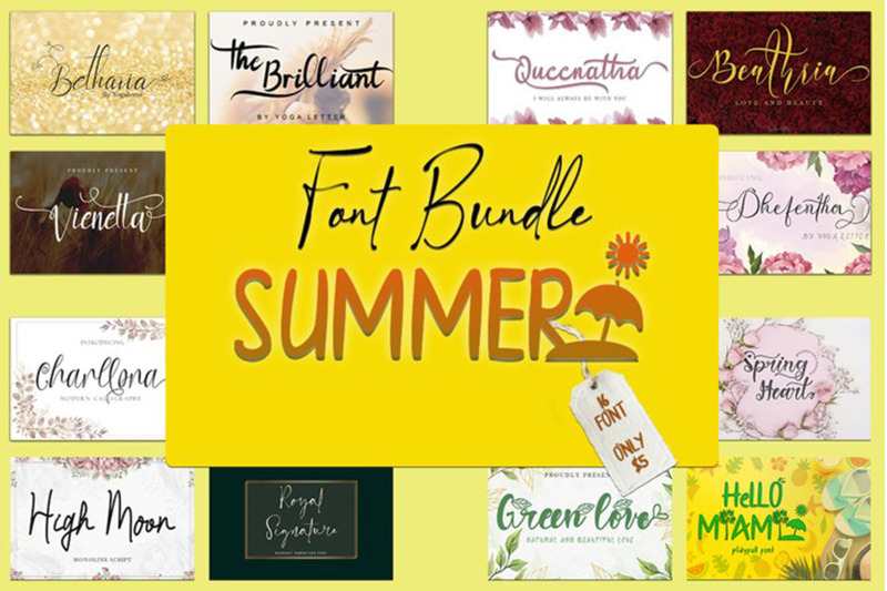 summer-font-bundle