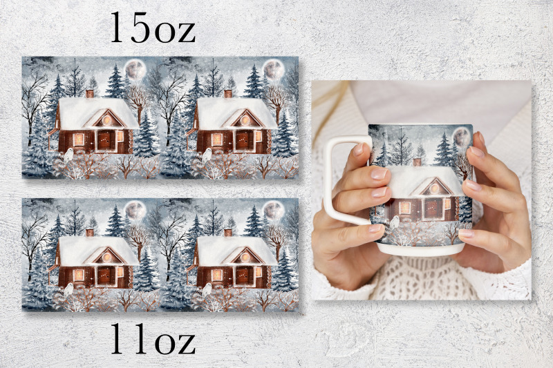 winter-mug-wrap-design-15oz-forest-sublimation-christmas-png