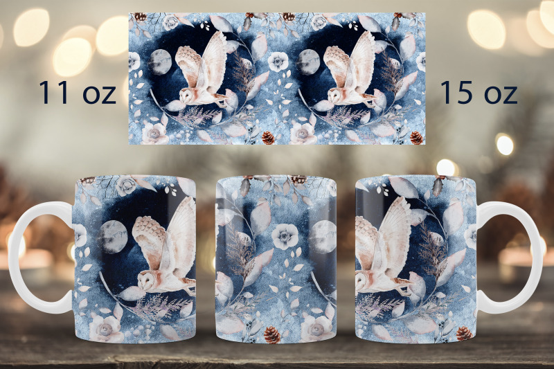 winter-mug-wrap-design-forest-animal-sublimation-christmas