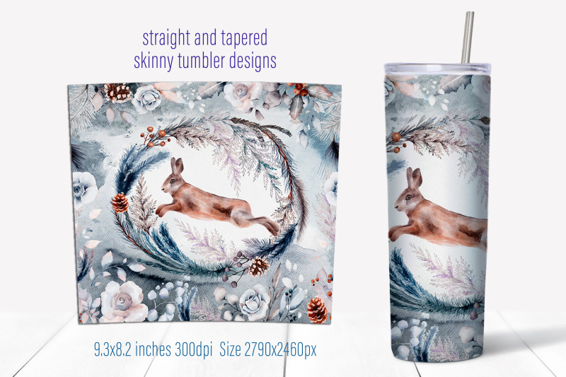 winter-forest-tumbler-wrap-design-christmas-sublimation-png