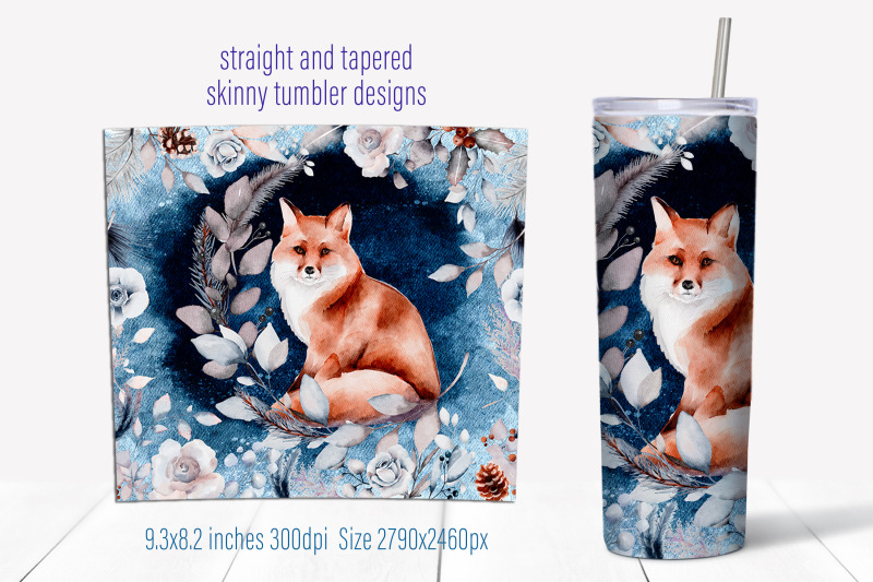 winter-forest-tumbler-wrap-design-christmas-sublimation-png