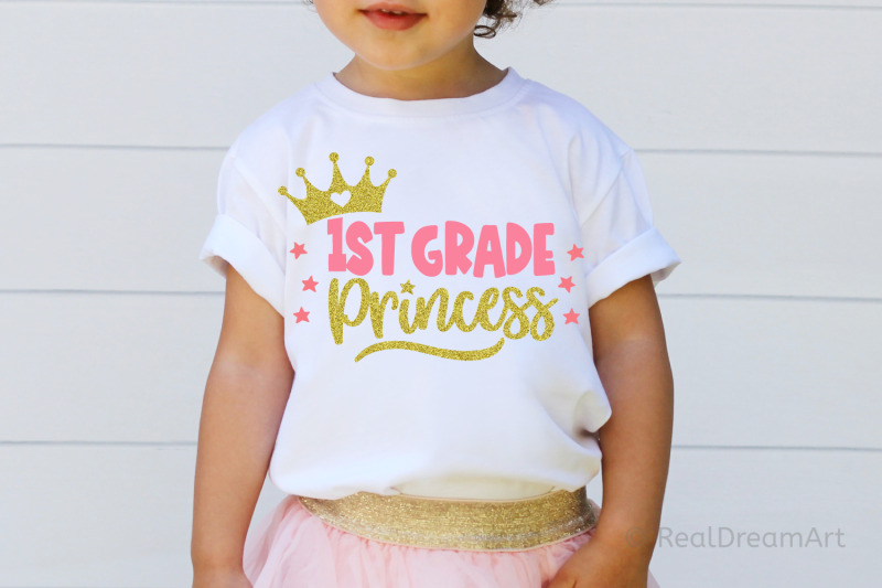 first-grade-princess-svg-dxf-png-eps