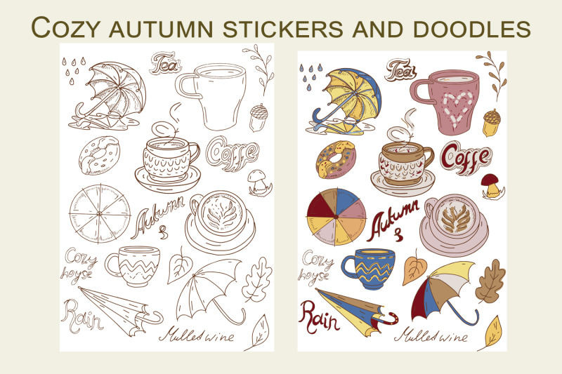 cozy-autumn-stickers-and-doodles
