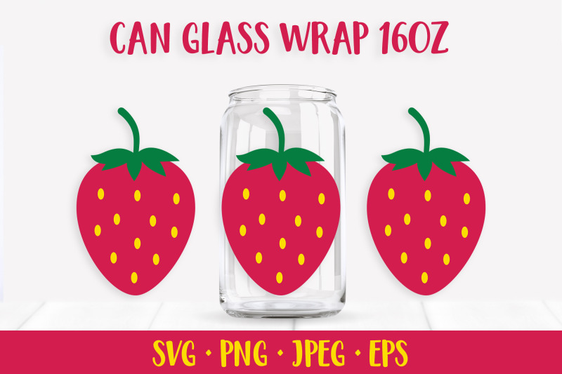 strawberries-glass-can-wrap-design-svg-summer-berry-can-glass