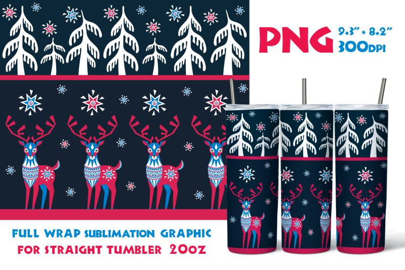 straight-tumbler-wrap-20oz-christmas-sublimation-bundle