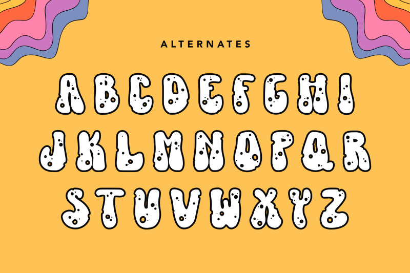 smooth-cheese-groovy-retro-font