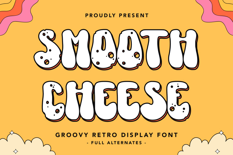 smooth-cheese-groovy-retro-font