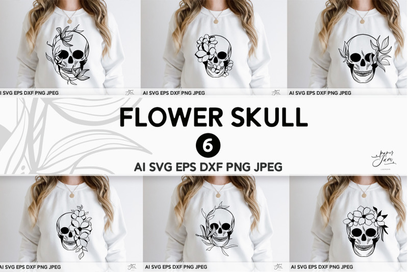 flower-skull-svg-bundle-halloween-svg-bundle-for-shirts