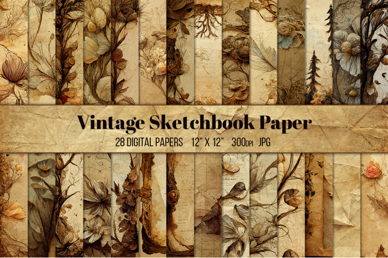 vintage-sketchbook-paper