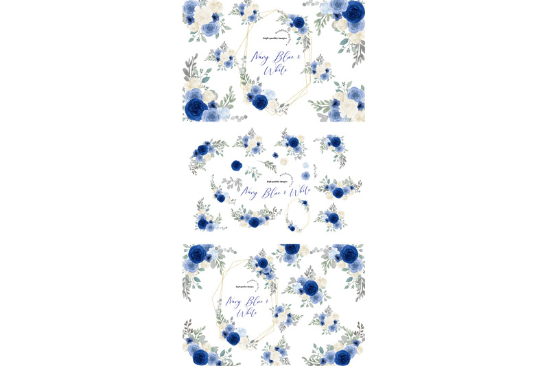 navy-blue-flowers-arrangement-clipart-navy-blue-floral-wedding