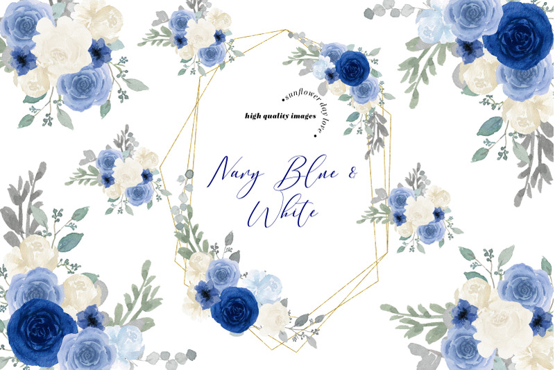 navy-blue-flowers-arrangement-clipart-navy-blue-floral-wedding