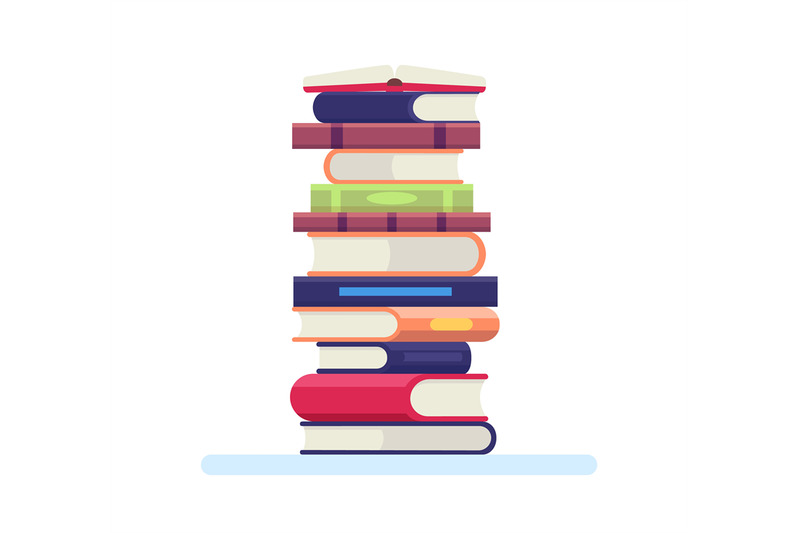 pile-of-book-university-or-school-library-objects-for-learning-readi