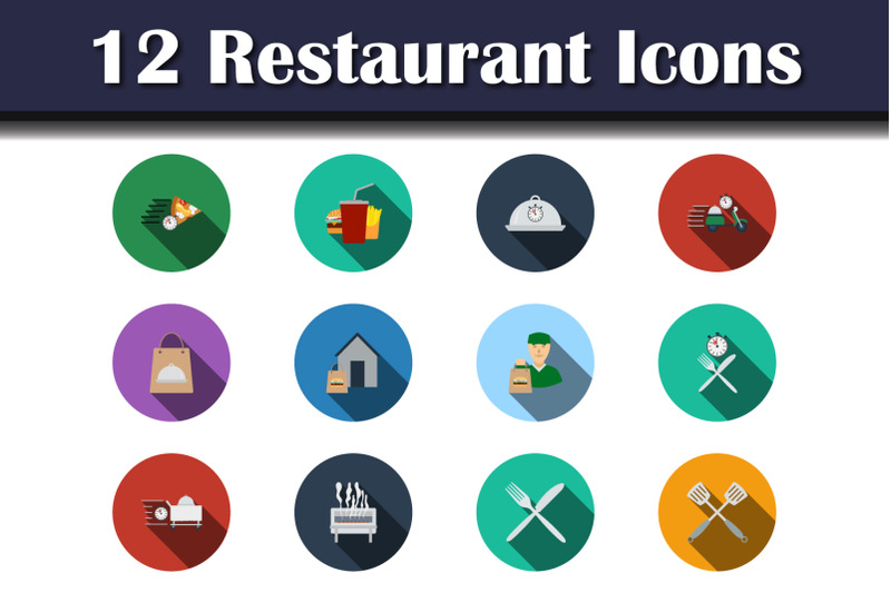 restaurant-icon-set