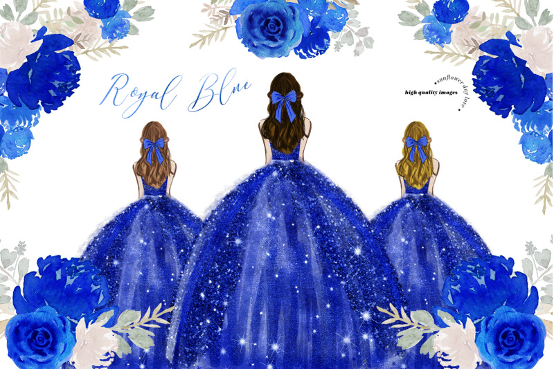 royal-blue-princess-dresses-clipart-navy-blue-quinceaera