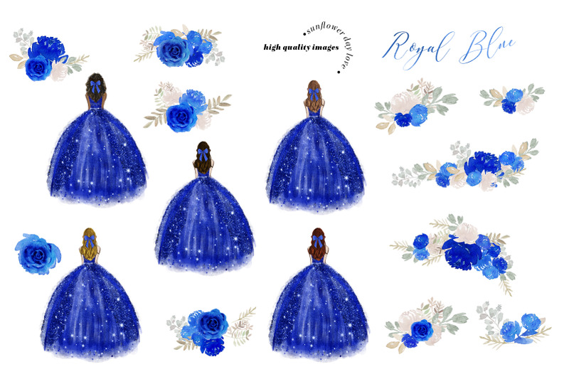royal-blue-princess-dresses-clipart-navy-blue-quinceaera