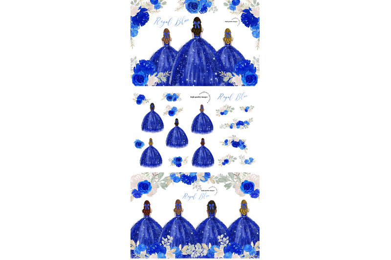 royal-blue-princess-dresses-clipart-navy-blue-quinceaera