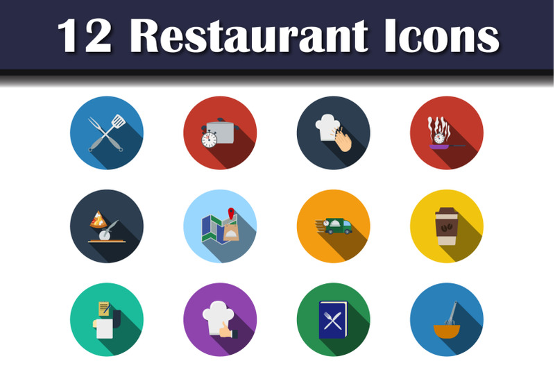 restaurant-icon-set