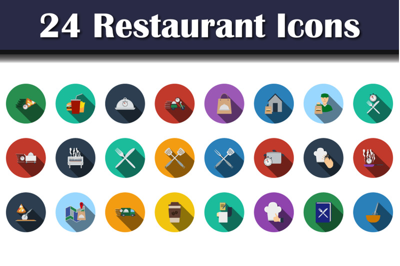 restaurant-icon-set