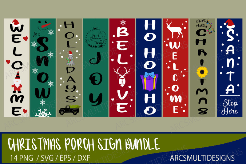 christmas-porch-sign-svg-bundle