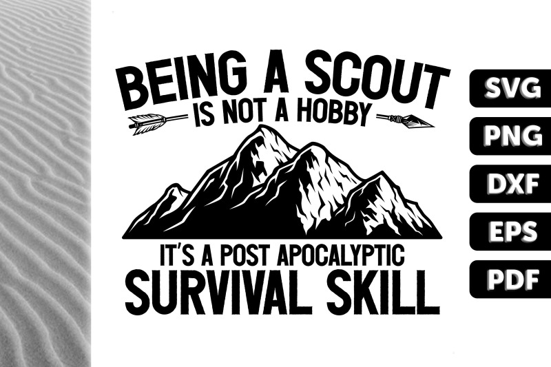 being-a-scout-is-not-a-hobby-gift