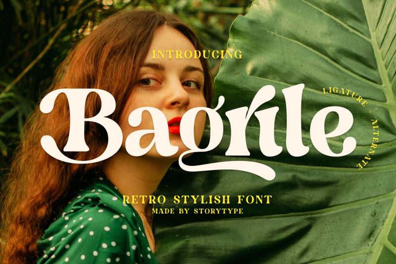 bagrile-typeface