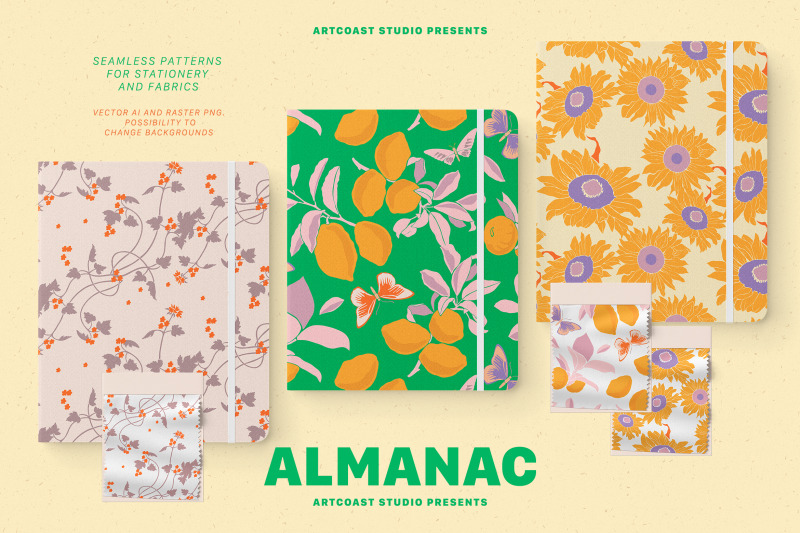 almanac-amp-abstract-poster