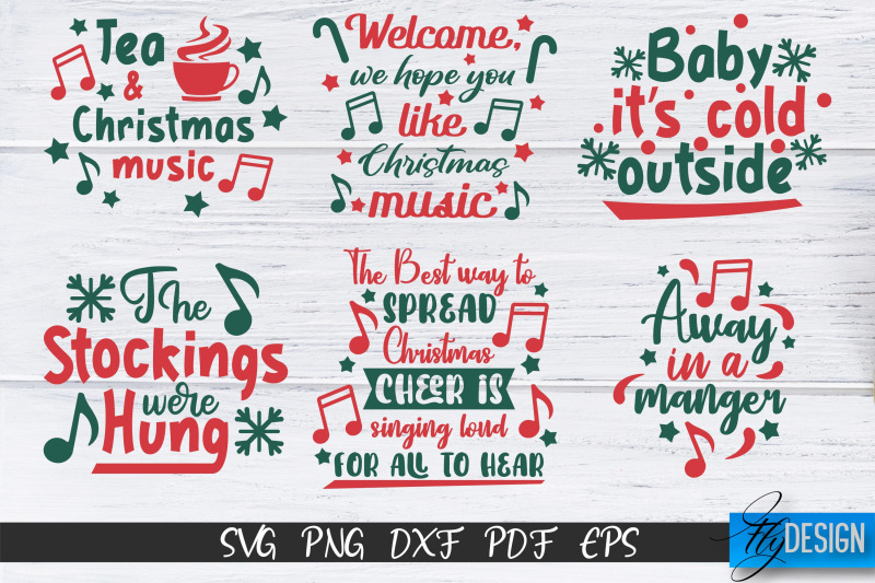 christmas-music-quotes-bundle-christmas-svg-xmas-design