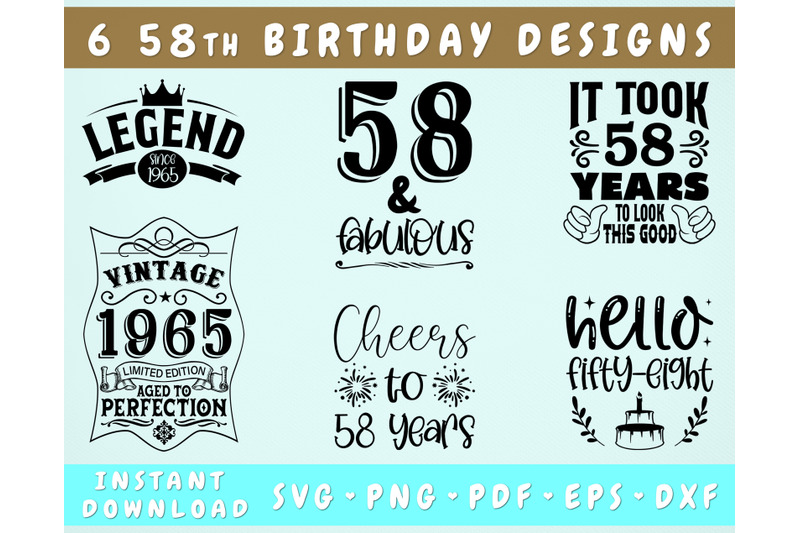 58th-birthday-svg-bundle-6-designs-58th-birthday-shirt-svg